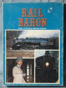 Rail Baron, Avalon Hill, Outstanding Bonus, Variant Cards, AH