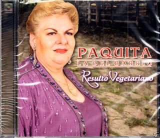 Paquita La Del Barrio Resulto Vegetariano CD