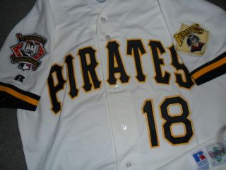 Andy Van Slyke 1994 Pittsburgh Pirates Authentic Game Jersey Size 40 