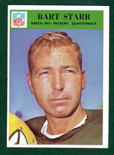 1966 Philadelphia FB 88 Bart Starr Packers EX EX