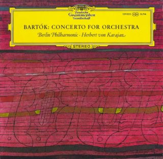 Karajan BP Bartok Concerto for Orchestra DGG 139 003 Stereo NM NM 