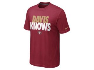  Nike Player Knows (NFL 49ers / Vernon Davis) Mens T Shirt