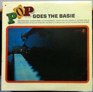 Count Basie Pop Goes The Basie LP VG R 6153 Tri Label Mono 1965 Record 