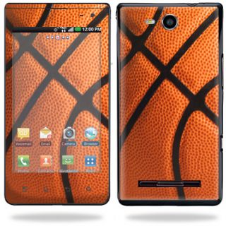  Cover for LG Lucid 4G LTE Cell Phone Sticker Skins Basketball