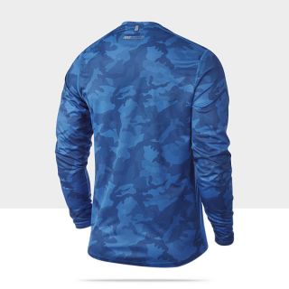 Nike Camouflage Mens Running Shirt 484309_491_B