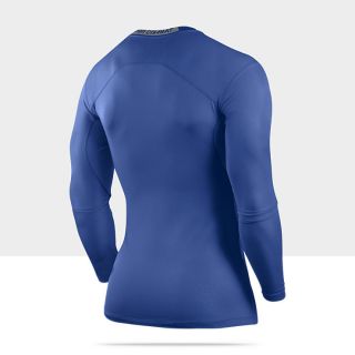 Nike Pro Combat Core Fitted 20 Long Sleeve Mens Shirt 449788_495_B