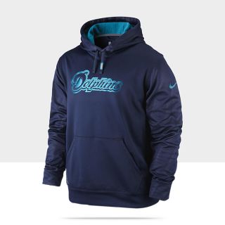 Sweat 224 capuche Nike KO Team Issue NFL Dolphins pour Homme 474568 
