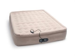 14” Full Air Bed w/Built in Remote Control Pump