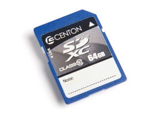 Centon RC64GBSDXC 64GB, Class 10, SDXC Flash Card