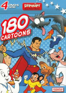 180 Cartoons DVD, 2008, 4 Disc Set