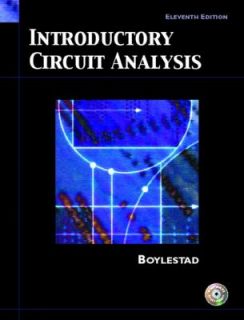 Introductory Circuit Analysis by Robert L. Boylestad 2006, Hardcover 