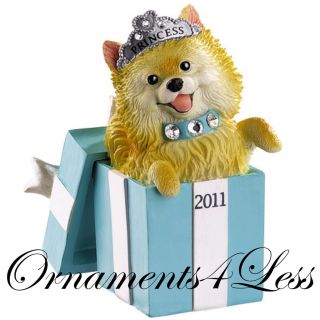Carlton Heirloom Series Ornament 2011 Puppy Love #11   Pomeranian   # 