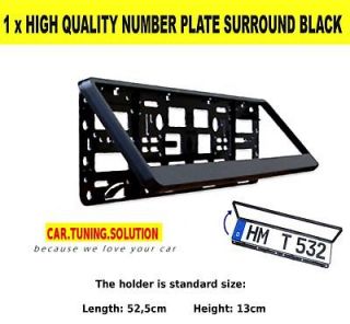 CAR NUMBER PLATE SURROUND HOLDER FRAME VW NEW BEETLE CONVERTIBLE POLO