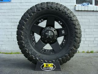 18 XD Rockstar Black 35x12.50 18 Toyo Open Country MT 35 tires 