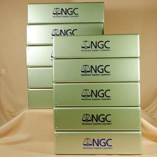 Lot of 10   NGC Storage Box for 20 NGC Graded Slab Coins  No Coin