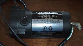 New Old Stock Delta 40 650 Q 3 18 Variable Speed Scroll Saw Motor
