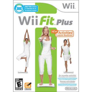 new nintendo wii fit plus game only 60 activities time left $ 34 99 