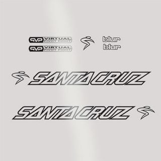 santa cruz blur bike decal sticker kit 