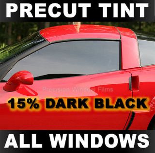 Chevy Silverado, GMC Sierra 73 87 Standard Cab Window Tint Dark Black 