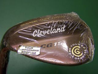   Cleveland CG15 Black Pearl Wedge Head 46°, 48°, 50°, 52° Left Hand