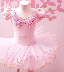 Girls New Leotard Ballet Tutu Dance Party Dress 3 9Y Kids Skate Skirt 