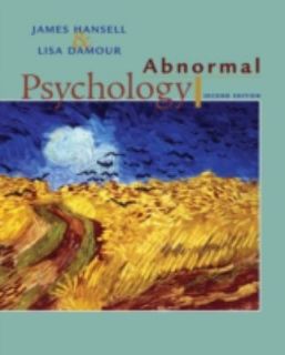 Abnormal Psychology by Lisa Damour, James Hansell and James H. Hansell 
