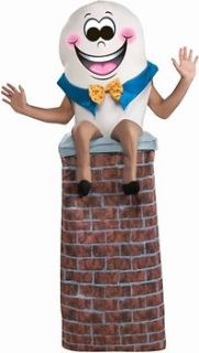 Adult Humpty Dumpty Sat on a Wall Halloween Holiday Costume Party