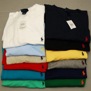 Polo Ralph Lauren Wholesale Resale Lot of 25 Crew Neck T shirt Nwt 