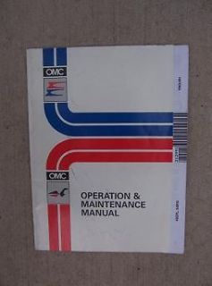 1996 OMC Evinrude Johnson Outboard Operation Maintenance Manual 48SPL 