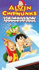 Alvin and the Chipmunks   Its a Wonderful Life, Dave VHS, 1996
