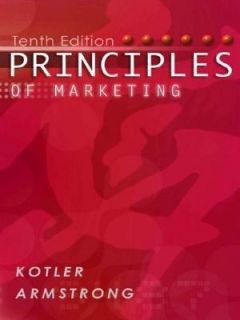 Principles of Marketing by Gary Armstrong and Philip Kotler 2003 
