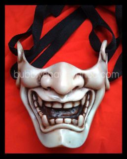new kabuki warrior airsoft bb mask half cover from thailand