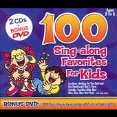 100 Sing Along Favorites for Kids CD DVD by Countdown Kids The CD, Jan 
