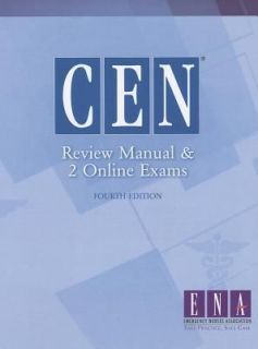 Cen Review Manual Pak by Emergency Nurses Association Staff 2011 