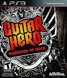 Guitar Hero Warriors of Rock Sony Playstation 3, 2010
