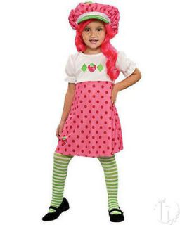 New 2012 Strawberry Shortcake M Medium 8 10 Child Halloween Costume 
