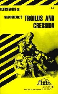 Troilus and Cressida by Cliffs Notes Staff 1964, Paperback