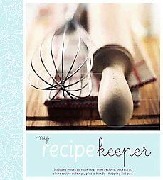 My Recipe Keeper by Parragon 2008, Hardcover, Spiral