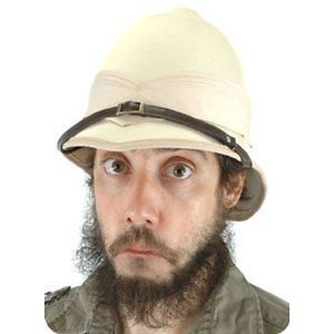 new soft british soldier pith helmet safari costume hat one