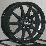 15 Inch Wheels Rims Motegi Racing Flat Black SP10 4 Lug MR2748 4x100 