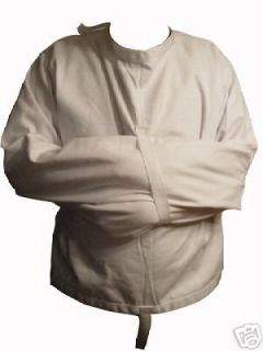 restraint straitjacket straight jacket white medium time left $ 79