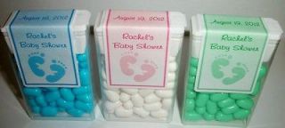 14 baby shower favors tic tac labels personalized time left