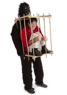 man in a gorilla cage costume more options size one