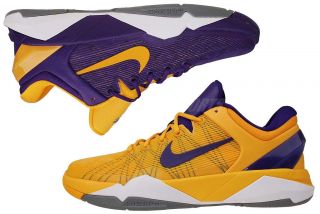 Nike Kobe VII GS Purple Gold Yin Yang Youth Basketball Shoes 505399 