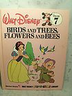 1983 Walt Disney Fun To Learn Library Volume 7 Birds And Trees Flowers 