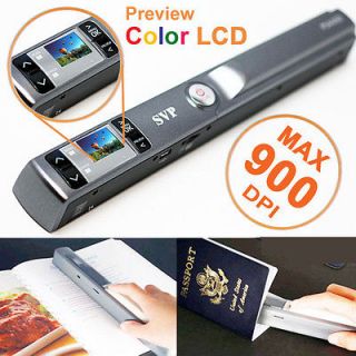 Newly listed SVP Portable Handheld Scanner w/ Preview Color LCD + JPG 