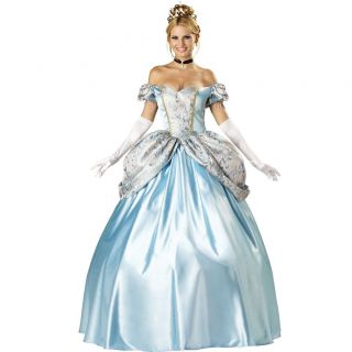 Enchanting Princess Cinderella Elite Adult Costume   Sizes Large and 
