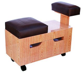 Salon Pedicure Cart   Pixie   beauty equipment #051 Gloss Dark Oak