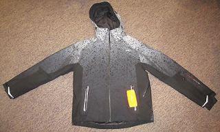 kjus slopes n ropes mens jacket ms15 301 black white 54 xl