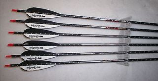 Easton ST Axis Full Metal Jacket Arrows 340 Carbon/Alum w/Quikspin 